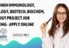 ICMR-NIIH Immunology, Virology, Biotech, Biochem, Biology Project Job Opening – Apply Online ICMR-NIIH Immunology