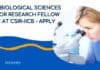 MSc Biological Sciences Junior Research Fellow Role at CSIR-IICB – Apply Now CSIR-IICB JRF Vacancy Biological Sciences