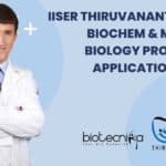 IISER Thiruvananthapuram Biochem