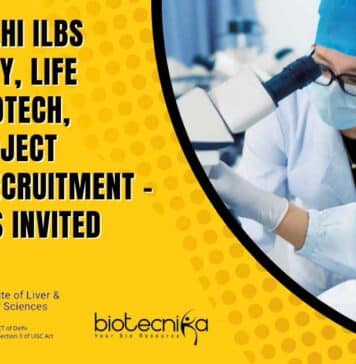 Govt ILBS Project Assistant Job