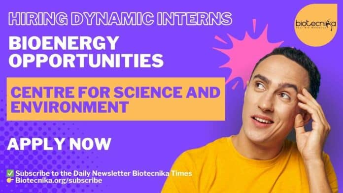 Bioenergy Internship at Centre