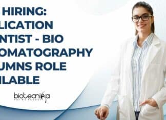 YMC Hiring: Application Scientist – Bio Chromatography Columns Role Available YMC Hiring: Application Scientist