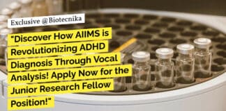 "Discover How AIIMS is Revolutionizing ADHD Diagnosis Through Vocal Analysis! Apply Now for the Junior Research Fellow Position!"