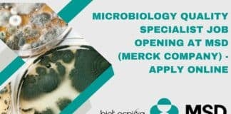 Microbiology Quality Specialist Job