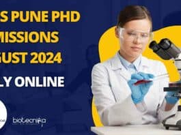 NCCS PhD Admissions 2024