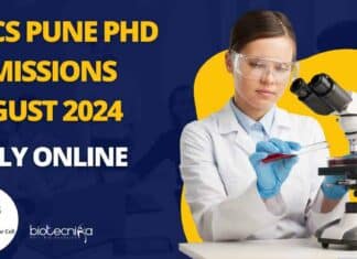 NCCS PhD Admissions 2024