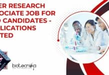 NIPER Non-Medical Project Job