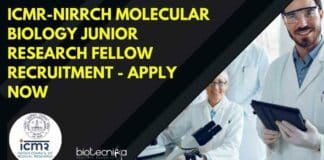 ICMR-NIRRCH Molecular Biology Junior