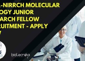 ICMR-NIRRCH Molecular Biology Junior Research Fellow Recruitment – Apply Now ICMR-NIRRCH Molecular Biology Junior