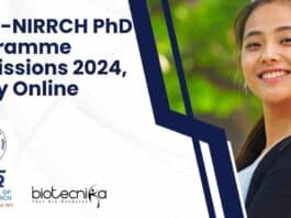 ICMR-NIRRCH PhD Programme Admissions 2024, Apply Online