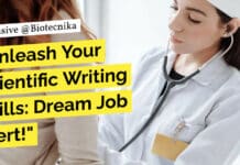 "Unleash Your Scientific Writing Skills: Dream Job Alert!"