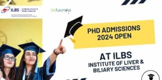 PhD Admissions 2024 at ILBS