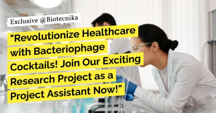 VIT Vellore BSc Biological & Life Sciences Project Assistant Job - Apply Now