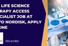 Novo Nordisk BSc Job New