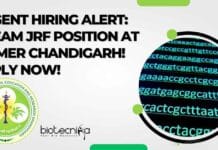 PGIMER Genetics JRF Job