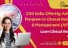 Clini India Offering Advance Program in Clinical Research & Management (APCRM) – Learn Clinical Research Online Clini India Offering Advance Program