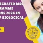 NISER Integrated MSc-PhD Programme Admissions 2024 In School of Biological Sciences NISER Integrated MSc-PhD Programme Admissions 2024 In School of Biological Sciences