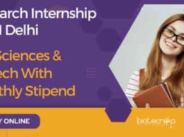 Research Internship at NII Delhi