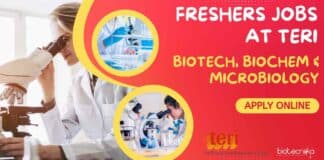 Freshers Jobs For Biotech