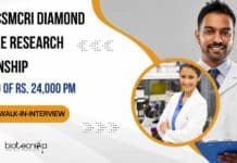 CSIR-CSMCRI Diamond Jubilee Research Internship