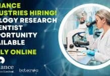 Reliance Industries PhD Biology