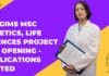 SGPGIMS MSc Genetics, Life Sciences Project Job Opening – Applications Invited SGPGIMS MSc Genetics