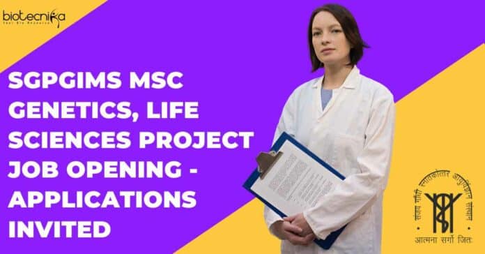 SGPGIMS MSc Genetics