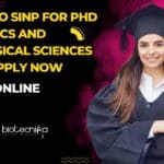 Apply to SINP for PhD