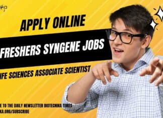 Freshers Syngene Life Sciences Associate Scientist Job Opening – Apply Online Freshers Syngene Life Sciences
