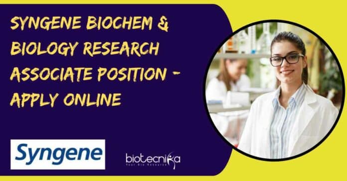 Syngene Biochem & Biology