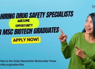 TCS Biotechnology Jobs