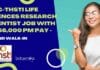 BRIC-THSTI Life Sciences Research Scientist Job With Rs. 56,000 pm Pay – Attend Walk-In BRIC-THSTI Life Sciences Research Scientist