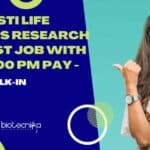 BRIC-THSTI Life Sciences Research Scientist Job With Rs. 56,000 pm Pay – Attend Walk-In BRIC-THSTI Life Sciences Research Scientist
