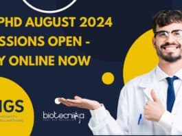 TIGS PhD 2024 Admissions Open