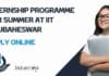 Internship Programme for Summer at IIT Bhubaneswar, Apply Online IIT Bhubaneswar Summer Internship Programme 2024 - Apply Online