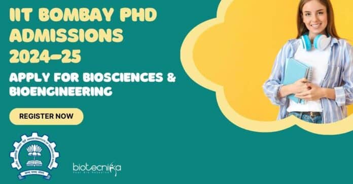 IIT Bombay PhD Admissions 2024-25