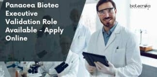 Panacea Biotec Executive Validation