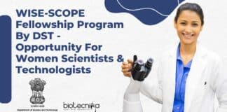 WISE-SCOPE Fellowship Program 2024