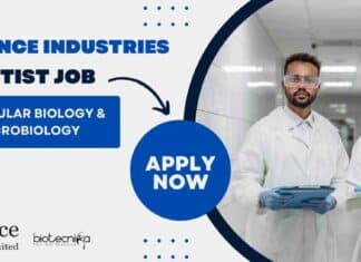 Reliance Industries Molecular Biology & Microbiology Scientist Job – Apply Now Reliance Industries Molecular Biology