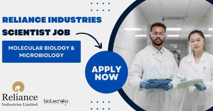 Reliance Industries Molecular Biology