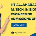 IIIT Allahabad MTech Admissions
