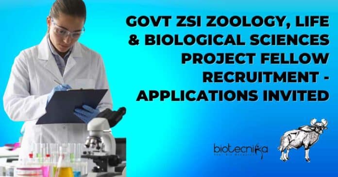 Govt ZSI Zoology