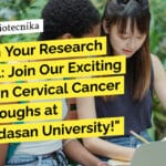Bharathidasan University Hiring For Non-Med Project Scientist Job – Life Sciences Apply "Unleash Your Research Potential: Join Our Exciting Project on Cervical Cancer Breakthroughs at Bharathidasan University!"