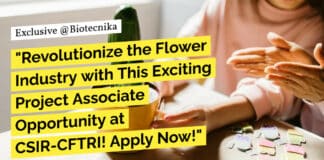 CFTRI Food Science Job Opening - Apply Now For Project Post
