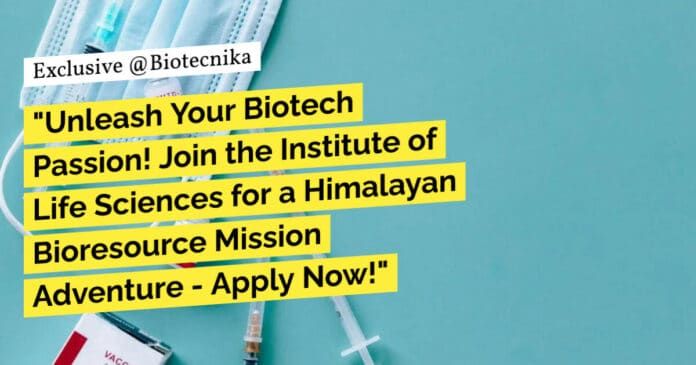ILS Bhubaneswar PhD Biotech & Life Sciences Research Job With Rs. 47,000 pm Pay - Apply Now