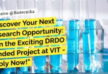 VIT Microbiology Project Vacancy - Biotech Apply Online