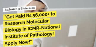 ICMR-NIP Non-Med Project Research Scientist Job With Rs. 56,000 pm Pay, Apply Online