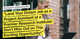 Project Assistant Position For MSc, MTech Life Sciences at Regional Centre for Biotechnology, Apply Online