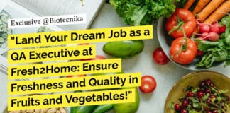 Freshtohome QA Job Openings - Food Science, Food Tech Apply Online