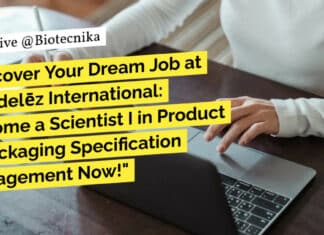 Scientist Job at Mondelēz International: Food Technology Apply Now
